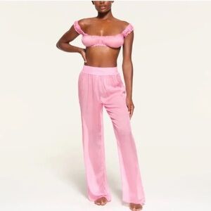 SKIMS 100% Silk Romance Pants